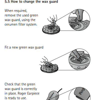 Phonak - Roger™ Cerumex Filter (Wax Guard) 