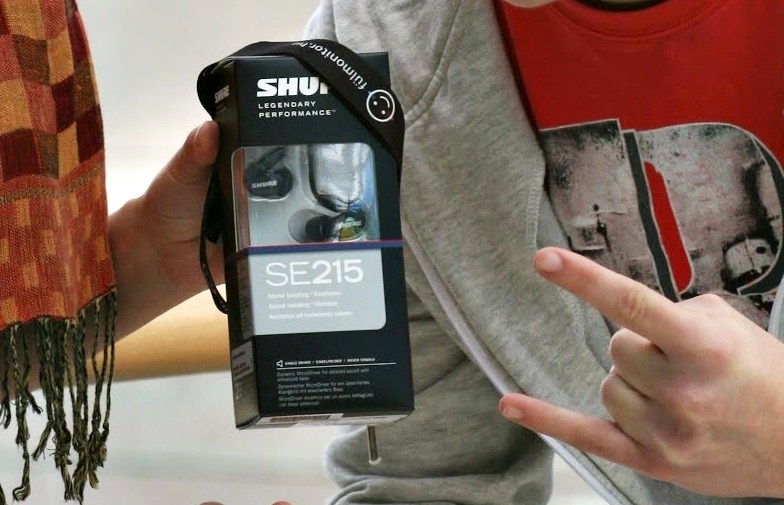 Shure SE215 f&uuml;lhallgat&oacute;