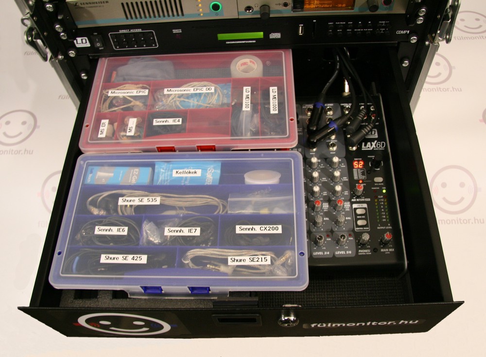 f&uuml;lmonitor rendszer