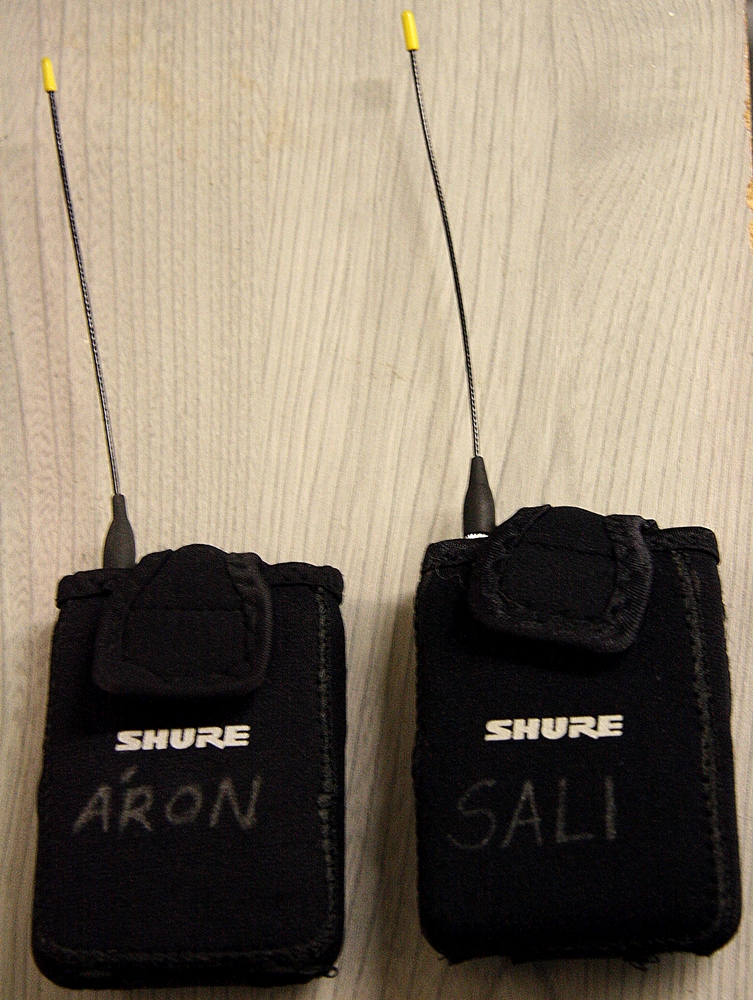 Shure f&uuml;lmonitor vevők